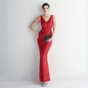 ผู้หญิงชุดแต่งงานเจ้าสาวชุดราตรีอาหารค่ำงานเลี้ยงวันเกิดชุดยาวชุด Maxi D Ress เจ้าสาวขนมปังชุดแต่งงาน