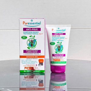 Dầu Diệt Chấy Puressentiel Anti-poux Shampooing masque traitant 2en1 150Ml