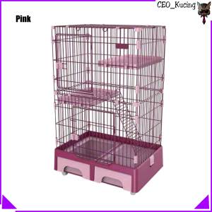 (4 COLOUR) Premium Multi Purpose 2 Level Cat Cage/ Rumah Haiwan Kucing Sangkar Kucing Besar - Multi Cage