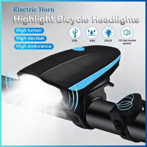 COD TaffLED Lampu Depan Sepeda LED Charger super Terang kelap kelip Klakson LED Cree XPG 1200mAh 250 Lumens - 7588