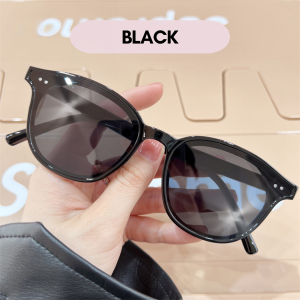 Kacamata Hitam Simple Trendi Anti-UV Cocok Untuk Pria dan Wanita