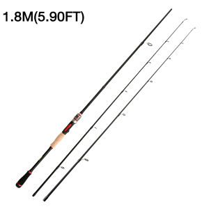 1.8-2.1M Fishing Rod Ul Fishing Rod Ultra Fishing Rod Carbon Hard Adjustable Insertion Rod Lure Rod