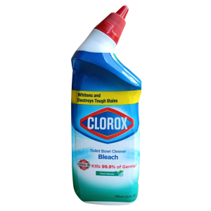 Clorox Bleach Toilet Bowl Stain Remover & Cleaner Liquid | Fresh Breeze