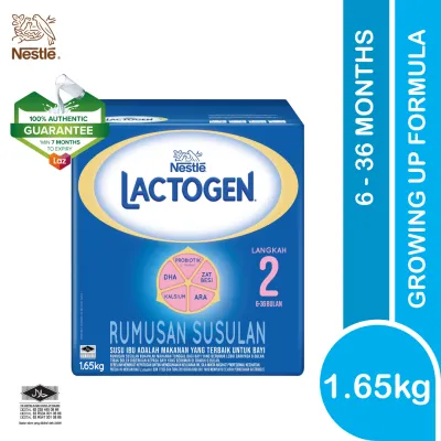 LACTOGEN Step 2 Follow Up Milk Formula 6 months-3 years 1.65kg