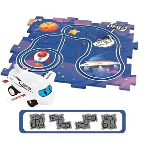 [AFive] Jigsaw Rail Car Space Urban Mainan Edukasi Kreativitas Anak Laki Laki Kado Ulang Tahun