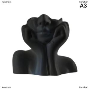 [COD] kunzhan Creative Human Body Art Vase Makeup Brush And Pen Holder Multi-Functional Desk Organizer Statue Ornament Home Office Decor