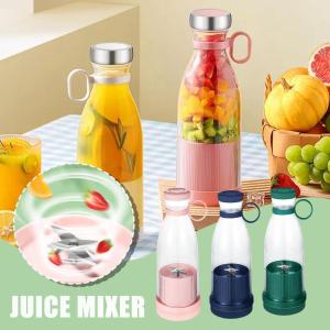 Portable Electric Mini Blender Mixer Shaker Bottle USB Rechargeable Fitness
