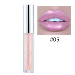 PERWARM Glitter Liquid Lipstick Crystal Glow Laser Holographic Lip Gloss Tint Mermaid Shiny Pigment Lipgloss Makeup Cosmetics Waterproof (M2A)