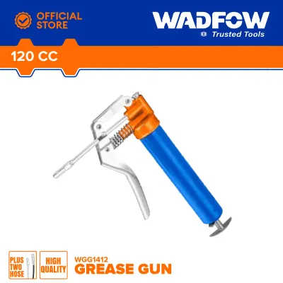 WADFOW GREASE GUN PUMP 120CC | 400CC SOLD PER SET MANUAL TUBE GREASING TOOLS FLEXIBLE HOSE AUTOMOTIVE LUBRICATION WHT