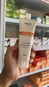 Sabun Muka Pepaya Jerawat Sensitive Skin Jinzu Brightening 100ml