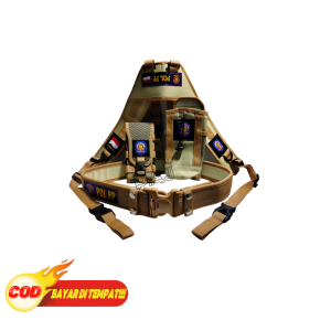 KOPEL POL PP SABUK POL PP LENGKAP ISI 4 MACAM