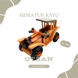 Central Kerajinan Miniatur Kayu Kerajinan Jogja Miniatur Sepeda Onthel Kayu Vespa Mobil Kereta Pesawat