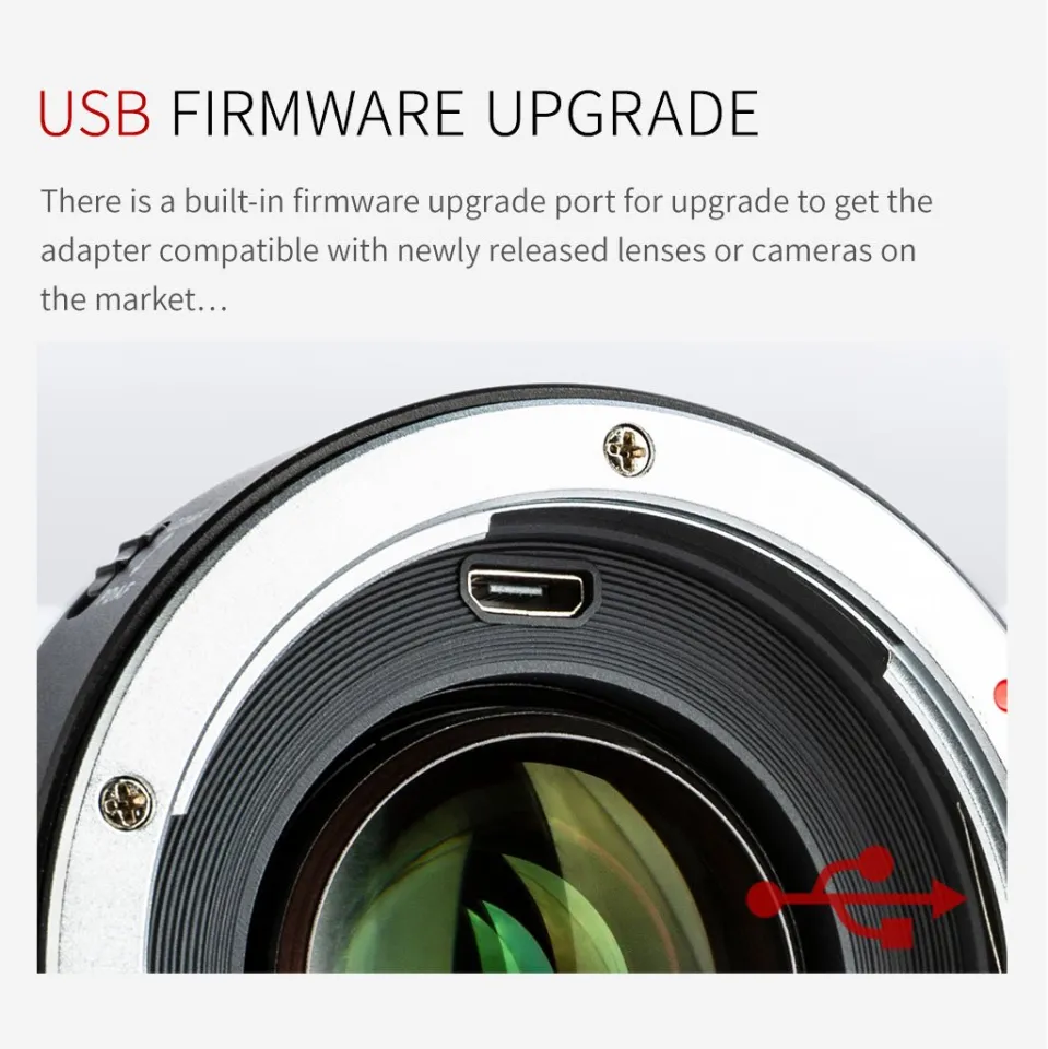 Viltrox EF-E II Lens Adapter Auto Focus Reducer Speed Booster