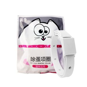 SDFSF Retractable Adjustable Anti Flea for Cat Dog Anti Ticks Silicone Puppy Collar Dog Flea Repeller Flea Collar Dog Cat Collar