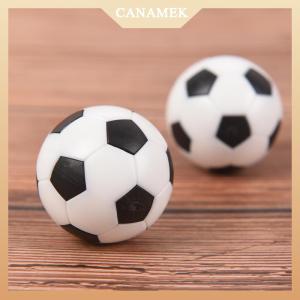 [CANAMEK] โต๊ะฟุตบอลฟุตบอลลูกบอลพลาสติก32มม. 2ชิ้นลูกฟุตบอลของขวัญกีฬา
