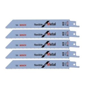 Lưỡi cưa kiếm S 922 BF-Sắt (Bộ 5 lưỡi) Bosch 2608656014 - hàng chính hãng dài 150mm