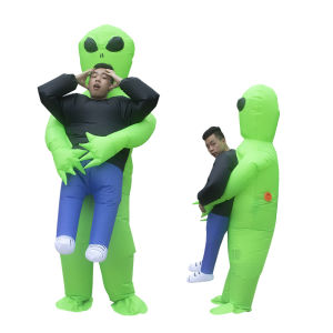 Specialized inflatable alien costume for Halloween alien ghost hug inflatable costume performance prop