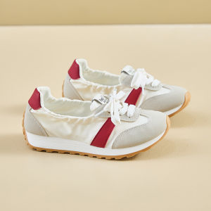 [เพิ่มความสูงแบบมองไม่เห็น] รองเท้า Forrest Gump พื้นนิ่มระบายอากาศได้ดีอเนกประสงค์ รองเท้าวิ่งพื้นนิ่มปากตื้น