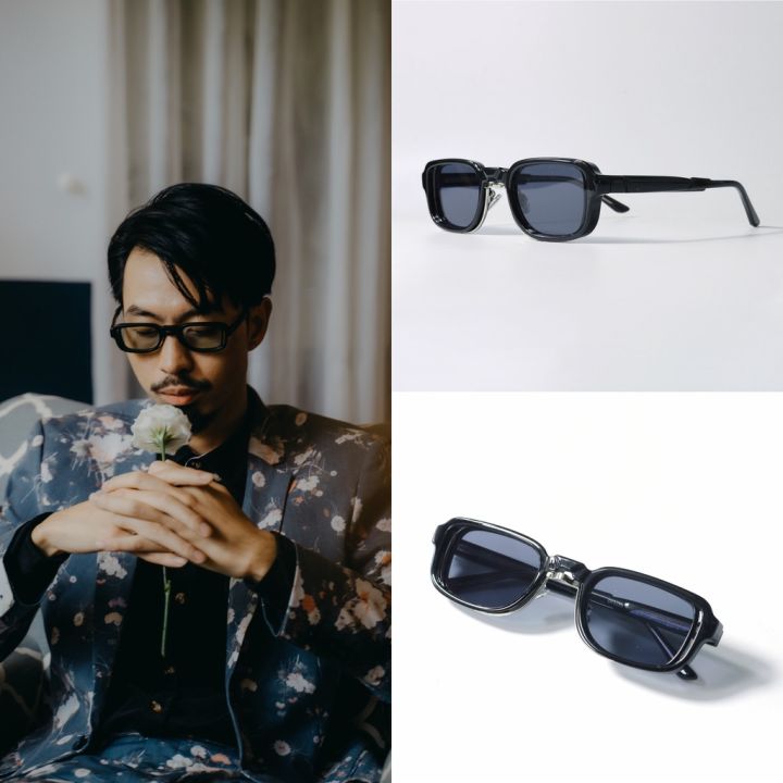 Kính KUBORAUM N12 nam nữ gọng chữ nhật xuất xịn Hàn Quốc cá tính | Lazada.vn