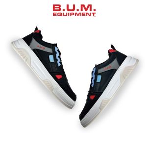 BUM Equipment Kasut Lelaki BM99229 / BM99230 Warna Hitam / Warna Putih - Mens Shoes Black / White - Sport Shoe / Kasut Sukan Lelaki