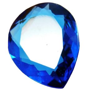 Natural Aquamarine Brazil 16.90 Ct Blue Pear Cut Loose Gemstone