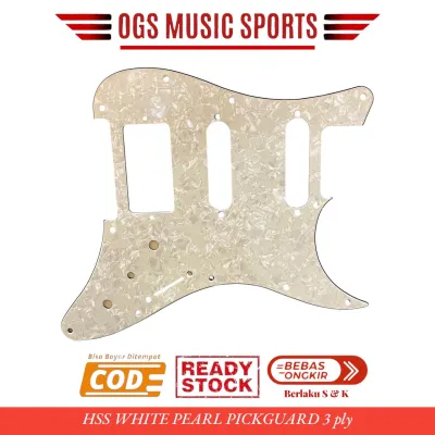 Pickguard HSS Humbucker-single-single