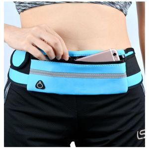 Multi-function Non-slip Running Belt Bags for Women: Waterproof Placement for 7.5-inch Phone, Key, Water Bottle & Listening Music