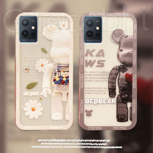Phone Case OPPO Reno10 Pro Reno10 Reno10 Pro+ 5G New 2023 Fashion Cool Bear Robbot Pattern Transparent Silicone Soft Casing OPPO Reno 10 Pro 5G Reno8 T 5G 4G Cover Case