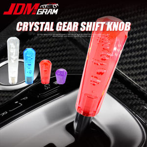 JDMGRAM Crystal Car Gear Shift Knob Automatic Manual Universal 6-20cm Auto Transmission Shifter Driver Lever Bubble Design Accessories