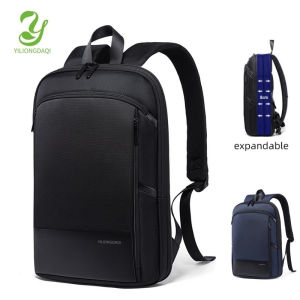 Bangeน้ำหนักเบาเบาบางแล็ปท็อปกระเป๋าเป้สะพายหลังบางกลับแพ็คสำนักงานทำงานโรงเรียนกระเป๋าเป้สะพายหลัง ธุรกิจกระเป๋าสะพายไหล่ขยายกระเป๋าเป้สะพายหลังสำหรับผู้ชาย