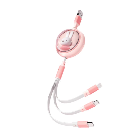 Mipow%20Miffy%203%20in%201%20Cute%20Bunny%20Type-C%20USB%20Pink%20Blue%20Fast%20Charging%20Multi-Task%20Charger%20Cord%20Retractable%20Cable%20-%20Image%202