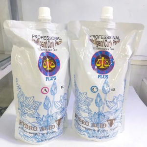 Cặp thuố duỗi ép tóc Hydro Acid TNT 1000ml – Duỗi tóc thông minh không cần mềm hóa