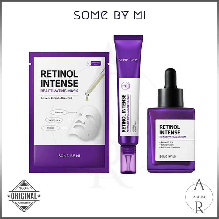 SOME BY MI Retinol Intense Reactivating Eye Cream / Serum / Mask ...