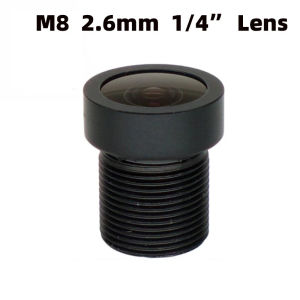 5MP HD 2.6mm M8 gắn 1/4 inch với kính lọc IR 650nm cho Camera ô tô Camera an ninh CCTV