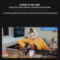 USB Condenser Microphone  Recording for Singing Full Set for MAC or Windows or Android Microphone for Videoke Complete Set Mic Condenser with Tripod Stand. 