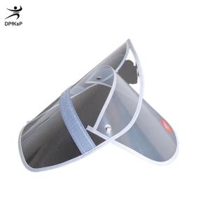 DP👓🧤🎾 Raincoat Hat Shield Visor Detachable Rain Poncho Hat Face Protector Clear Cap