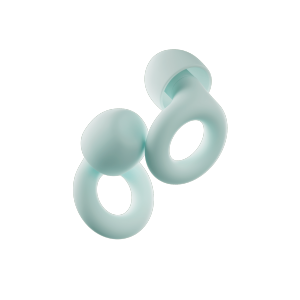 Loop Quiet 2- Noise Reducing Earplugs (-24dB) for Focus Study Noise Sensitivity Travel & Sleep - Super Soft Reusable Hearing Protection - 4 Sizes (XS-L)