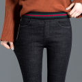 Quần Bò S-5xl Cho Nữ, Quần Legging Dáng Dài, Cạp Cao, Dáng Bút Chì, Mặc Thường Ngày. 