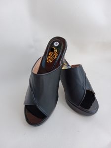 Dép Nữ cao gót mẫu lê bản mờ gót vuông 7 phân chắc chắn Thời Trang KH10