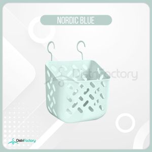 Folding Laundry Basket Foldable Dirty Clothes Basket Wall-mounted Hanging Organizer Storage Basket Bathroom Storage