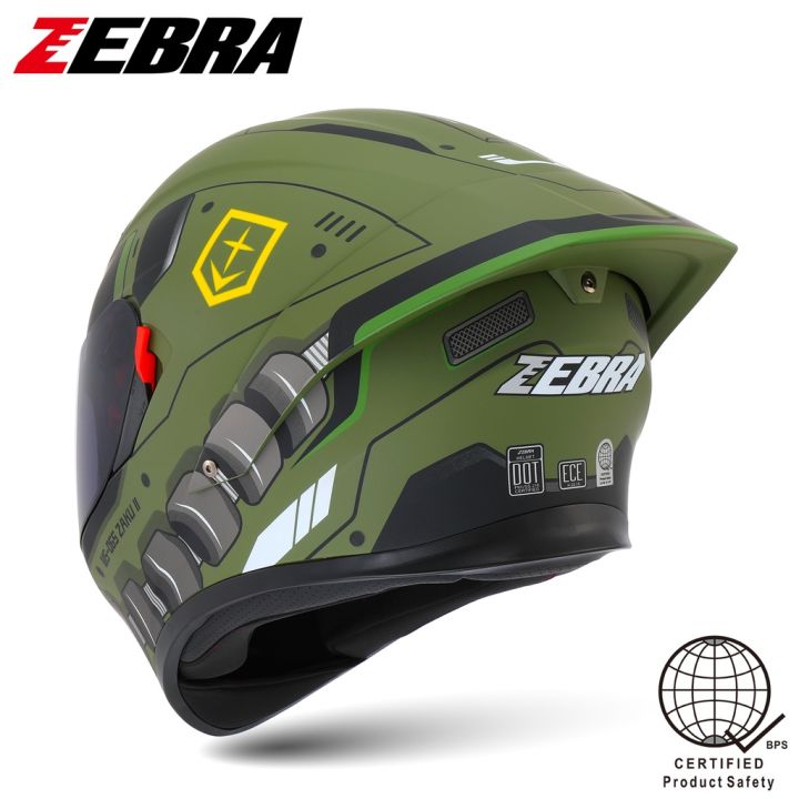 ZEBRA%20YM-611%20Motorcycle%20Helmets%20MAX%20Full%20Face%20Motor%20Helmet%20Dual%20Visor%20-%20Image%204