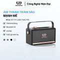 Goojodoq Loa Bluetooth phong cách 5.3 BT Kết nối không dây Hỗ trợ cuộc gọi rảnh tay Tăng cường Âm thanh âm trầm sâu. 