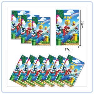 【DAILY ESSENTIAL】 Mario Party Supplies | Tableware and Decorations