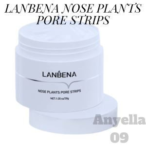 LANBENA Blackhead and Whitehead Remover Cream Facial Nose Plant Pore Strips Acne Peel Off