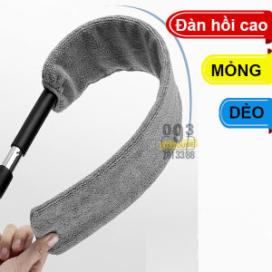 Combo Cây Lau Đa Năng Cọ Vệ Sinh Kéo Dài Rút Gọn 1.4 mét có Miếng Lau