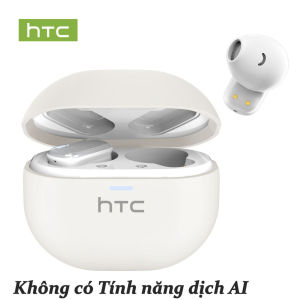 HTC NE16 หูฟังแปลภาษา AI แบบเรียลไทม์ รองรับการแปล 134 ภาษา บลูทูธ 5.4 เสียง HiFi กันน้ำ IPX5 หูฟังไร้สาย TWS น้ำหนักเบา ใส่สบาย