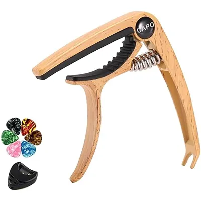 Guitar Capo Professional Aluminum Alloy Guitar Tuner Clamp for Electric Classical Acoustic Guitar Ukulele Accessories