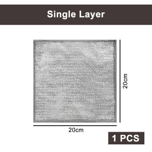 Innohut Multipurpose Washing Rag Silver Mesh Cloth Dish Towel Stainless Steel Wire Cloth Kain Besi Kain Lap Serbaguna 抹布