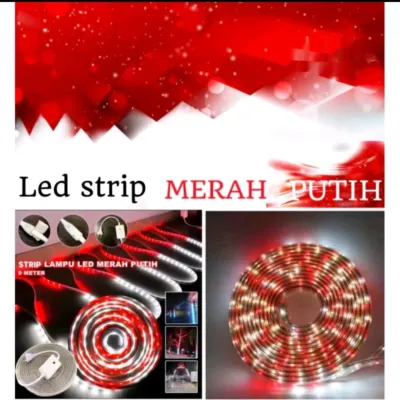 Lampu Led Strip Selang 2835 10M 220v 10 M Meter Outdoor Rgb