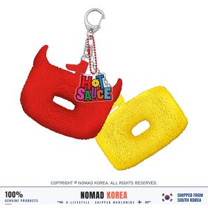 BABYMONSTER Fluffy Keyring Keychain Official Kpop MD Goods